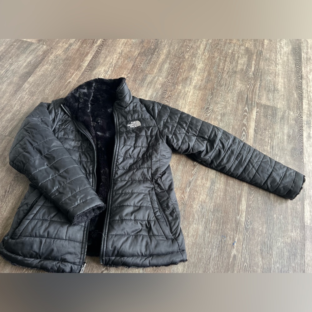 Youth XL Reversible North Face Winter Coat